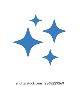 Clean Icon on White Background, Vector Illustrator 10 EPS