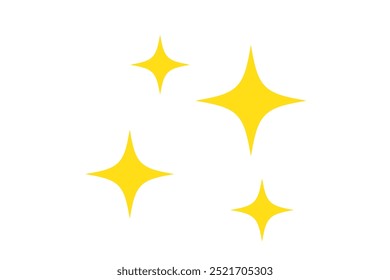 Clean Icon on White Background, Vector Illustrator 10