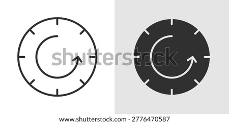 A clean icon representing active aging, wellness, and a healthy lifestyle in later years.