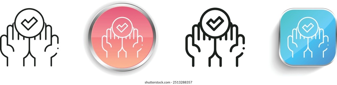 clean icon. Thin Linear, Regular and Button Style Design Isolated On White Background