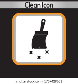 Clean Icon. vector graphics designs 