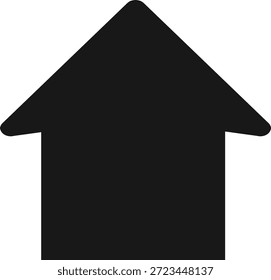Una Ilustración vectorial de silueta negra limpia e impactante de una casa o casa estándar, con un simple techo a dos aguas y una chimenea simétrica. Este gráfico arquitectónico minimalista captura los temas esenciales de la familia, la seguridad, el refugio y la comunidad, lo que lo convierte en un activo de alto valor para las industrias de bienes raíces, administración de propiedades y construcción residencial. El diseño presenta caminos de Vector perfectamente suaves y una forma geométrica sólida, lo que garantiza el reconocimiento inmediato como un símbolo universal para la propiedad de la vivienda y la vida doméstica. El Vector escalable de alta calidad es una opción ideal para las máquinas cortadoras de vinilo utilizadas para producir calcomanías comerciales, regalos personalizados de inauguración de la casa y pegatinas personalizadas para empresas de mudanzas. Conceptualmente, las imágenes representan la estabilidad, la hospitalidad y el comienzo de un nuevo capítulo. El marcado relleno negro garantiza una alta visibilidad en varias aplicaciones, incluidos folletos impresos, tarjetas de visita para contratistas y gráficos de redes sociales centrados en la mejora del vecindario. Este activo proporciona una imagen visual profesional y clara para diseños relacionados con la vivienda, los servicios familiares y la planificación urbana, asegurando que el mensaje de un entorno seguro y acogedor se comunique de manera efectiva en los medios digitales y físicos. La maestría artesanal garantiza que las líneas limpias del edificio permanezcan nítidas a cualquier escala.