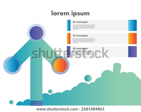 Clean infographic designs focused on data visualization and analytics. Includes bar charts, abstract icons, and tech-inspired layouts. Great for reports, data presentations, and digital 6