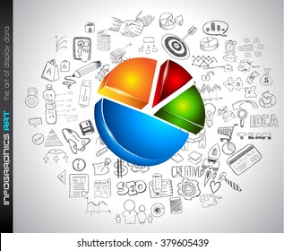 Clean Infographic Layout Template for data and information analysis with a number of solutions available. Ideal for product presentation, item ranking, ideas evaluation and so on.