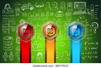 Clean Infographic Layout Template for data and information analysis with a number of solutions available. Ideal for product presentation, item ranking, ideas evaluation and so on.