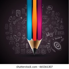 Clean Infographic Layout Template for data and information analysis with a number of solutions available. Ideal for product presentation, year production reports and so on.