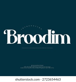 A clean and inviting vector logo for Broodim, ideal for food-related businesses and boutique bakeries.