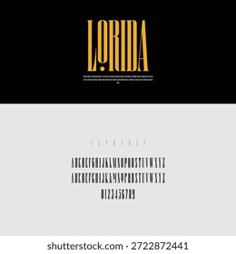 Un logotipo de Vector limpio y acogedor para Lorida, con un concepto inmobiliario tropical minimalista.