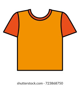 Clean laundry hanging icon