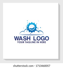 plantilla de diseño del logotipo de limpieza vectorial, inspiración de la plantilla del logotipo de limpieza