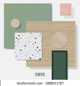 
Clean layout design with modern tone