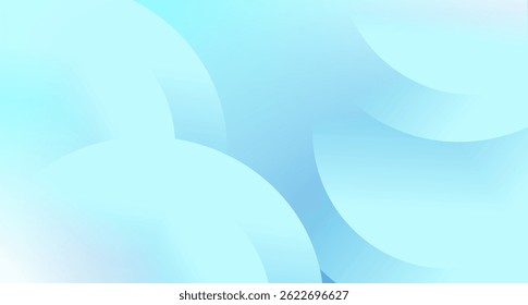 Um design geométrico claro azul claro e verde, combinando tons frios com formas estruturadas. Ideal para tecnologia, negócios ou visuais abstratos modernos com uma sensação fresca e profissional.