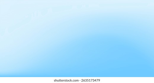 Clean light cyan blue tone color paint on environmental friendly cardboard box blank paper texture isolated background minimalist style with space