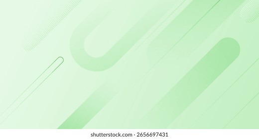 Luz Limpa Verde Fundo Abstrato. design moderno moderno na ilustração vetorial