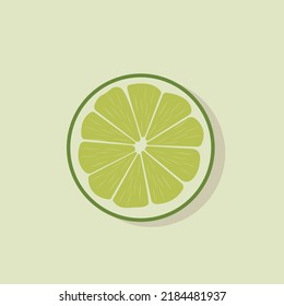 Clean Lime vector  illustration art