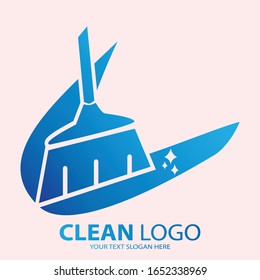 Clean Logo Blue Icon Vector Stock Vector (Royalty Free) 1652338969 ...