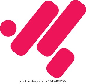 Clean logo, by giving an abstract look and giving a simple space