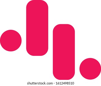 Clean logo, by giving an abstract look and giving a simple space