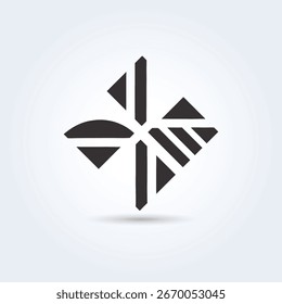Clean logo design art template