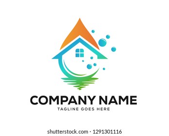 Clean Logo Designs Template Vector, Eco Friendly Logo Designs Concept
