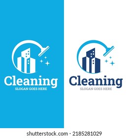 Clean Logo Templates. Cleaning Services Icon and Logo