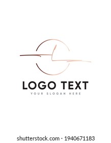 A clean lovely flow and smooth vibe stylish letter type L logo template, Vector logo for business and company identity