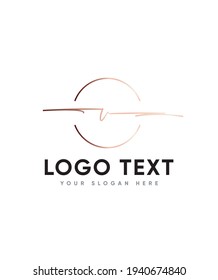 Un caudal limpio y agradable y un ambiente suave y elegante tipo de letra plantilla de logotipo V, logotipo vector para la identidad empresarial y de la empresa
