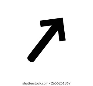 Clean and minimal arrow icons in multiple directions ideal for UI, web, apps, navigation, presentations, and infographics.