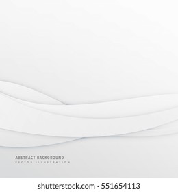clean minimal background with wavy shape
