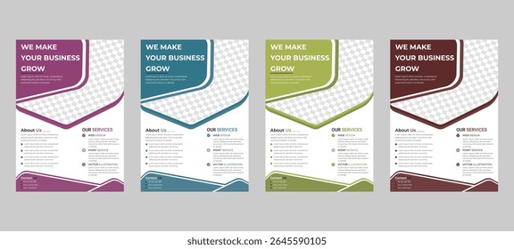Clean and Minimal Business Flyer | Corporate Company Marketing Design
