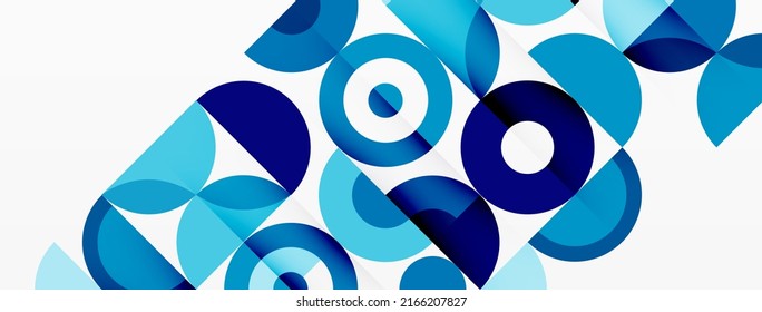 Limpie el fondo mínimo del círculo. Plantilla colorida para papel de pared, pancarta, fondo o aterrizaje