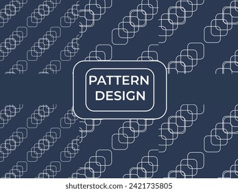 clean minimal geometric pattern Design.
