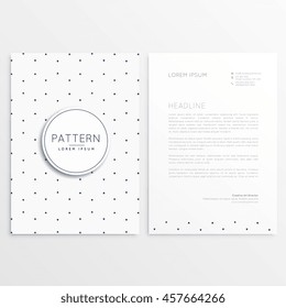 clean minimal letterhead template