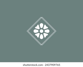 Clean and Minimal Logo Template with Initial and Wordmark for Spa, cosmetic, and beauty business