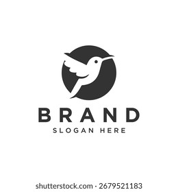 Diseño de logotipo minimalista y moderno limpio para pájaros y animales planeta, hospital de pájaros animales, centro de cuidado de aves, negocios y empresas.