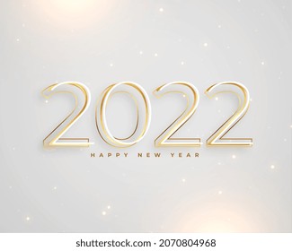 clean minimal style 2022 happy new year background