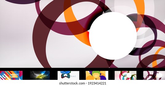 Reinigen Sie den minimalen trendigen Vektorhintergrund. Abstrakte Hintergründe für Geschäfts- oder Technologiepräsentationen, Internet-Plakate oder Web-Broschüren