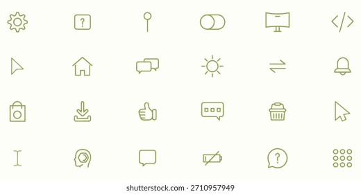 Ein sauberes und minimales UIUX-Symbol, das intuitive digitale Interaktion darstellt.
Konzipiert mit ausgewogenen Formen, um Einfachheit und benutzerorientierte Layouts zu symbolisieren.