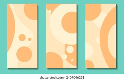 clean minimalis abstract  background template pack vector illustration
