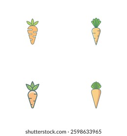 A clean and minimalist apple vector icon, featuring a simple red shape with a green leaf.