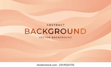 clean and minimalist background with peach fuzz pastel color