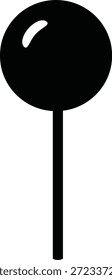 Eine saubere und minimalistische schwarze Silhouette Vektorgrafik eines klassischen runden Lollipop auf einem Stock. Diese professionelle Süßwarengrafik fängt das Wesen von Kindheitsleckereien, Geburtstagsfeiern und Bonbons ein und ist damit ein hochwertiger Aktivposten für die Lebensmitteldienstleistungs-, Partyplanungs- und Geschenkindustrie. Das Design zeichnet sich durch perfekt glatte Vektorpfade und eine einfache geometrische Form aus, die eine hohe Sichtbarkeit und sofortige Erkennung als universelles Symbol für einen süßen Leckerbissen gewährleistet. Die hochwertige skalierbare Vektor ist eine ideale Wahl für Vinyl-Schneidemaschinen wie Cricut und Silhouette verwendet, um Fenster Aufkleber für Bäckereien, personalisierte Party Gefälligkeiten und benutzerdefinierte Wärmeübertragung Designs für Kinderbekleidung zu erstellen. Konzeptionell repräsentiert das Bild Freude, Süße und die einfache Freude an einer Belohnung. Die starke schwarze Füllung sorgt für Vielseitigkeit in verschiedenen Medien, einschließlich gedruckter Menüs, E-Commerce-Süßigkeitensymbole und digitaler Ressourcen für mobile Apps, die sich auf Lebensmittel und Lifestyle konzentrieren. Diese hochauflösende skalierbare Ressource stellt sicher, dass die charakteristische Kreisform und die Linie des Sticks in jeder Größe scharf bleiben, und bietet ein professionelles und einladendes Bild für alle Kontexte im Zusammenhang mit Gastfreundschaft und handwerklichen Geschenken, die den zeitlosen Reiz eines geliebten Snacks mit einem modernen Finish einfangen.