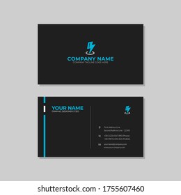 Clean Minimalist and Elegant Business Card for Your Company and Personal