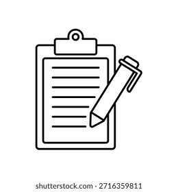 Un ícono de línea limpio y minimalista que representa el Plan, perfecto para planificar proyectos, presentaciones estratégicas y diseños de gestión de tareas.
