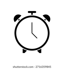 Um ícone de linha limpo e minimalista representando TTM, perfeito para projetos de gerenciamento de tempo, apresentações de prazos e projetos de eficiência de fluxo de trabalho