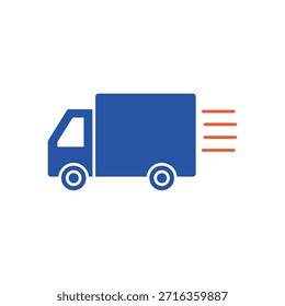 A clean, minimalist line icon representing Distribution, perfect for delivery projects, logistic presentations, and transportation service designs