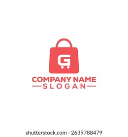 A clean and minimalist logo design representing a shopping cart carrying a shopping bag. Perfect for startups, small businesses, and online retailers looking for a straightforward and easily recogniza