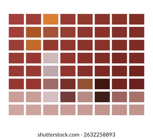  Clean minimalist palette with neutral grays, soft tints, and deep shadows. Perfect for modern design, print tests, branding, and trendy vector artwork.