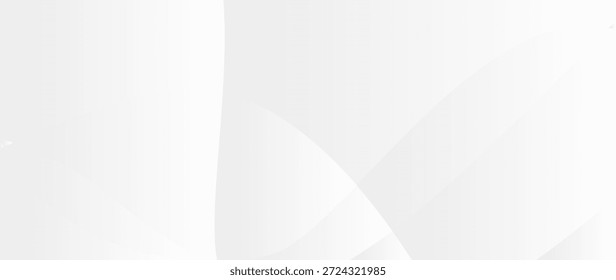Fundo branco limpo e minimalista com curvas abstratas sutis e gradientes suaves, perfeito para projetos modernos, apresentações e projetos visuais serenos.