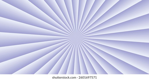A clean and minimalistic radial burst background in soft blue and white gradients.